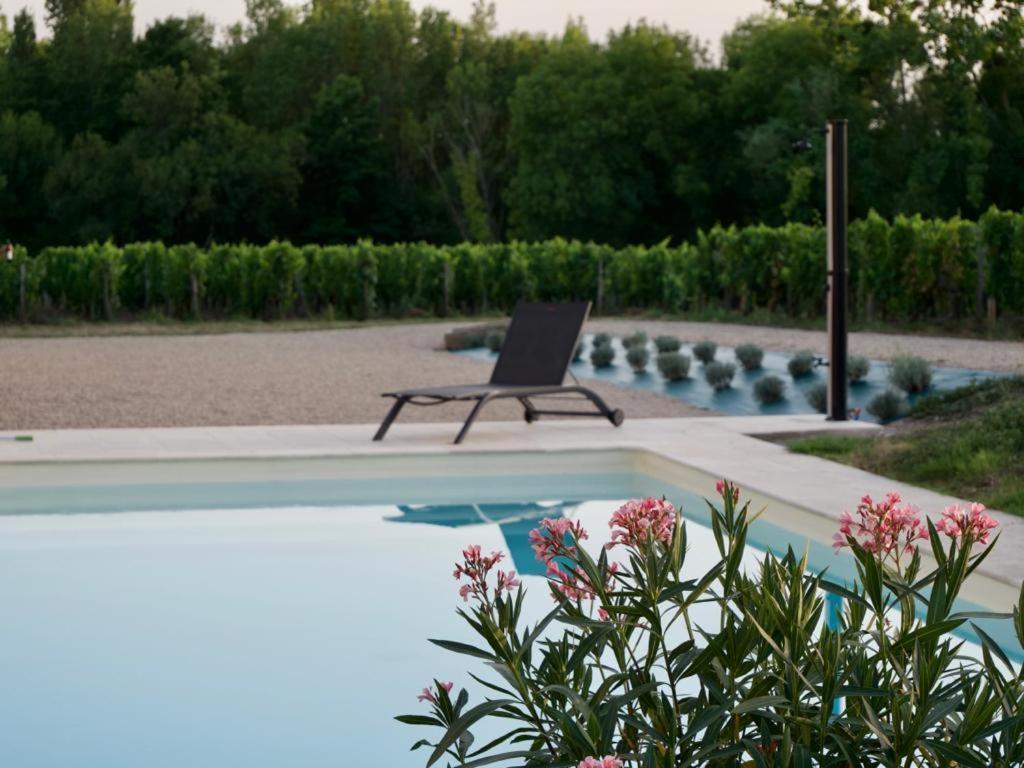 Gite Avec Piscine, Chateau De Lescours, St-Emilion Saint-Sulpice-de-Faleyrens 외부 사진