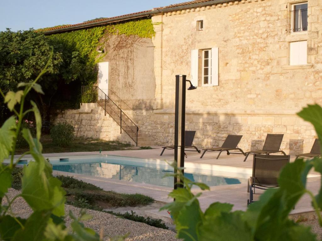 Gite Avec Piscine, Chateau De Lescours, St-Emilion Saint-Sulpice-de-Faleyrens 외부 사진