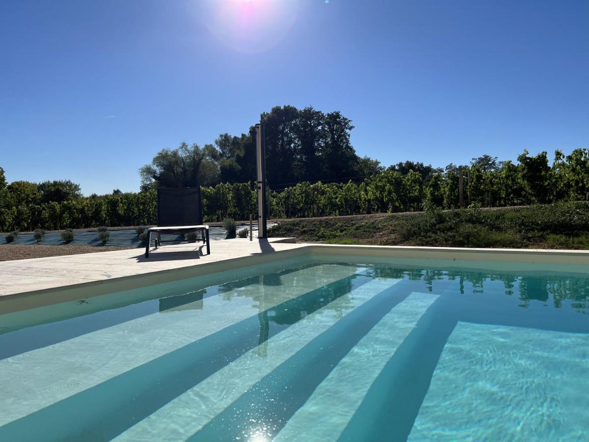 Gite Avec Piscine, Chateau De Lescours, St-Emilion Saint-Sulpice-de-Faleyrens 외부 사진